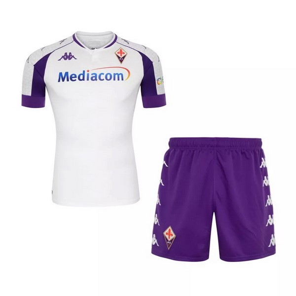 Camiseta Fiorentina Segunda Equipación Niños 2020-2021 Blanco